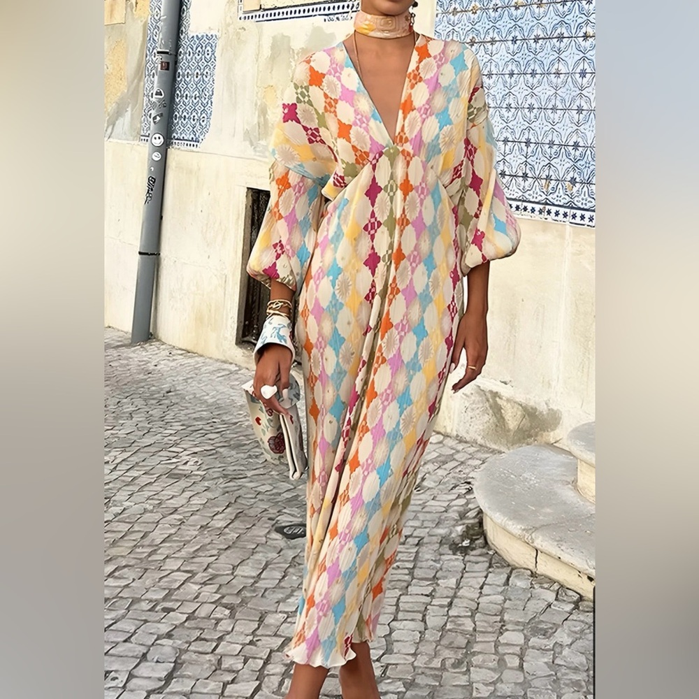 Commense Multicolor Maxi Dress